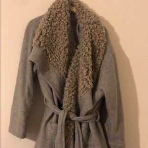Faux fur Free People coat